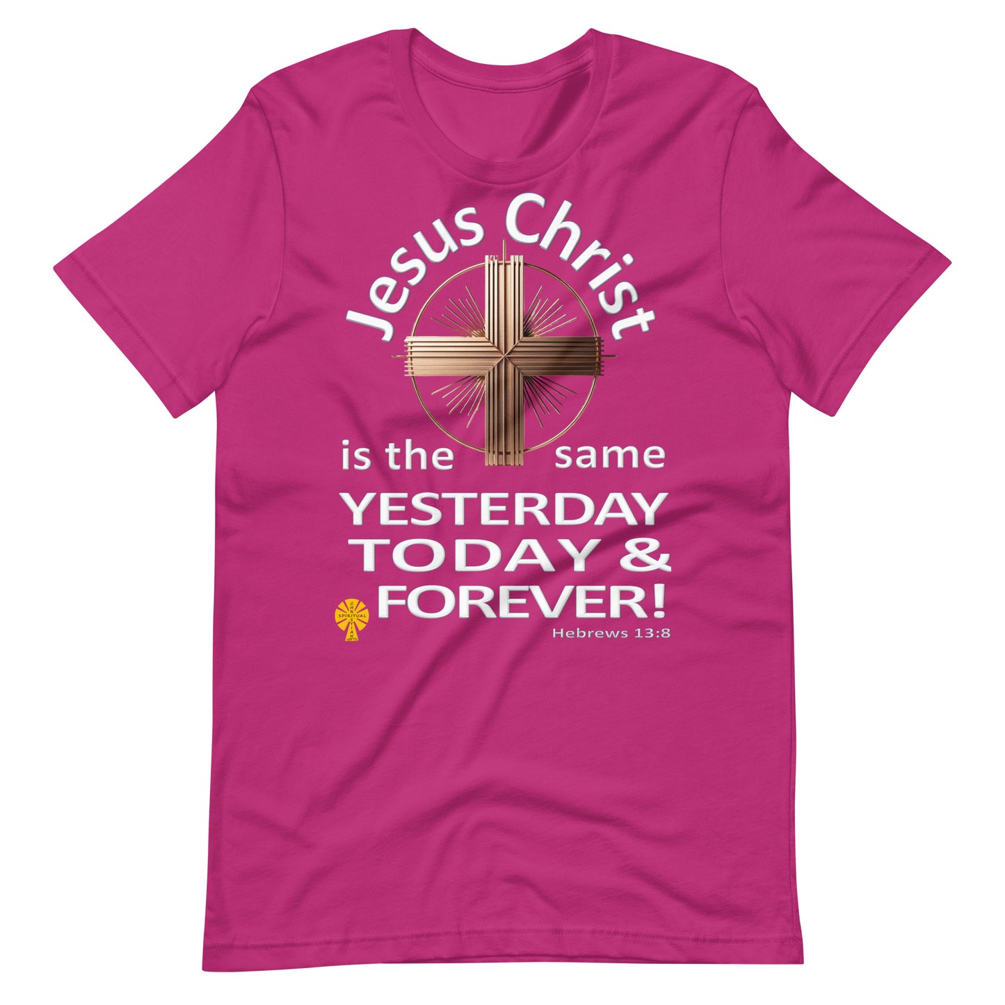 "Jesus Christ, The Same.." (Hebrews 13:8) Unisex T-Shirt