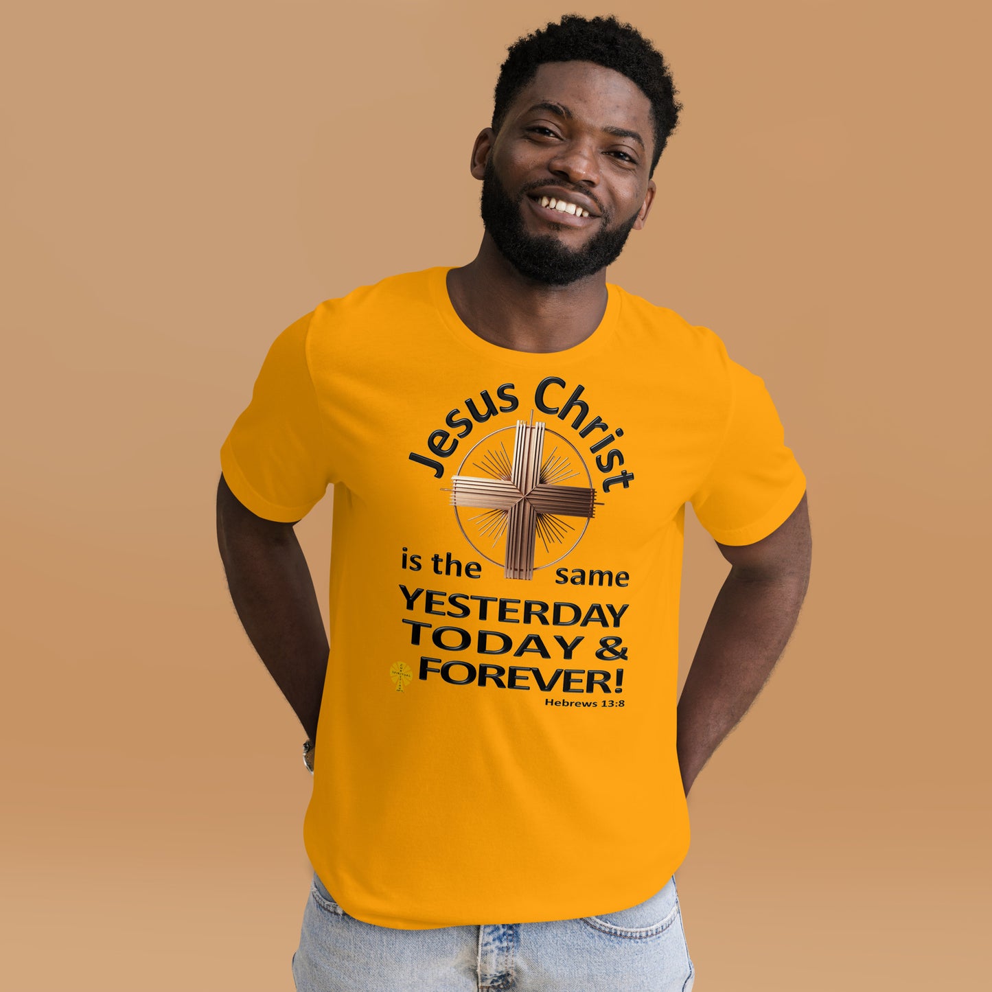 "Jesus Christ, The Same.." (Hebrews 13:8) Unisex T-Shirt