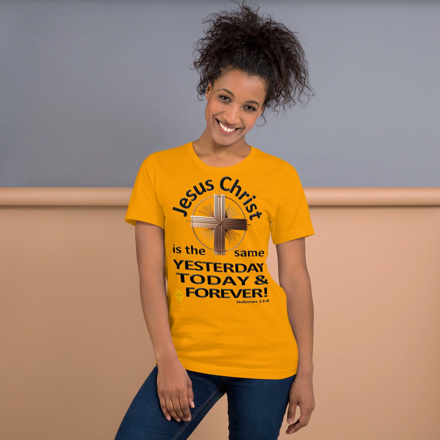 "Jesus Christ, The Same.." (Hebrews 13:8) Unisex T-Shirt